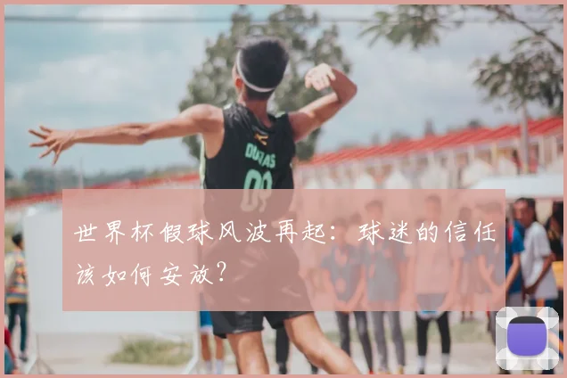 世界杯假球风波再起：球迷的信任该如何安放？