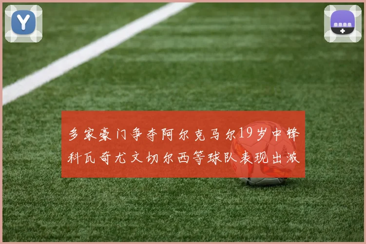 多家豪门争夺阿尔克马尔19岁中锋科瓦奇尤文切尔西等球队表现出浓厚兴趣