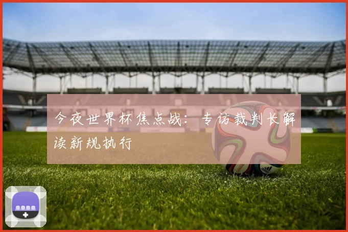 今夜世界杯焦点战：专访裁判长解读新规执行